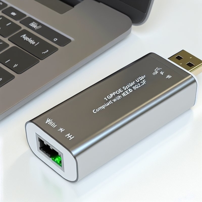48V-auf-24V-POE-Splitter 1 Gbit/s IEEE 802.3af für Sicherheitskameras