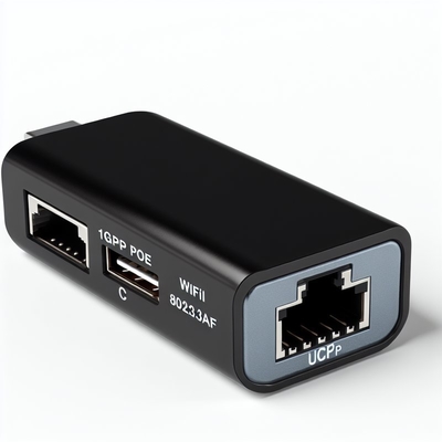 48V-auf-24V-POE-Splitter 1 Gbit/s IEEE 802.3af für Sicherheitskameras