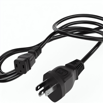 NEMA 5-15P auf IEC C5 Netzkabel 6ft 125V 10A für Laptops