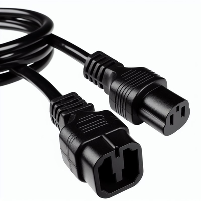 C20 auf C13 Netzkabel 10A 250V Schwarz 1m