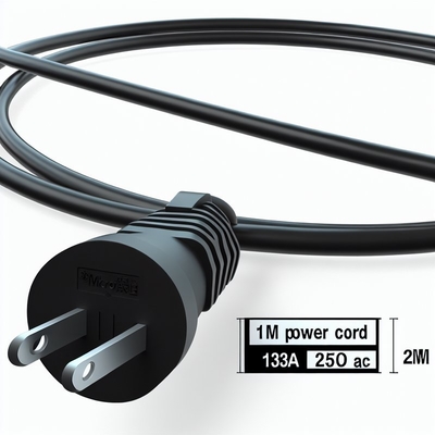 UK 3-poliges Verlängerungskabel 1M 13A 250V AC Netzkabel