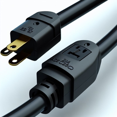0.8M C7 bis C8 Stromkabel 18AWG PVC Jacket ROHS zertifiziert