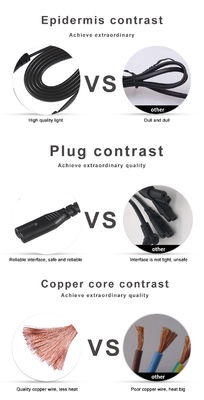 IEC C7 auf C8 Verlängerungskabel für Fernseher, DVD-Player, Laptop, PS2
