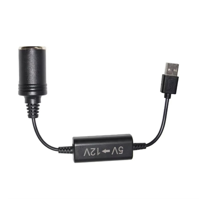 5V USB-Aufwärtswandler-Netzteil mit Zigarettenanzünder-Buchse für Fahrzeuggeräte
