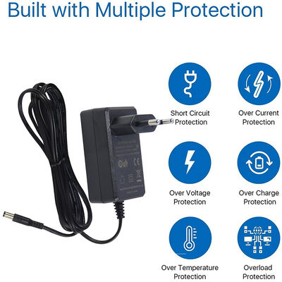 12W 1A EU Gleichspannungsadapter 12V 1A Wechselstrom-Gleichspannungswandler