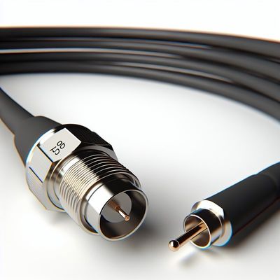 MCX Stecker auf MCX Stecker Winkelkoaxialkabel 50 Ohm RG316