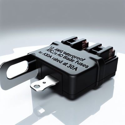 12 AWG wasserdichtes Inline-Sicherungshalter für ATC/ATO-Blade-Sicherheiten 30A