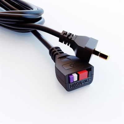 H05VV-F 0.75mm² UK to C13 Power Cord with 5A Fuse
