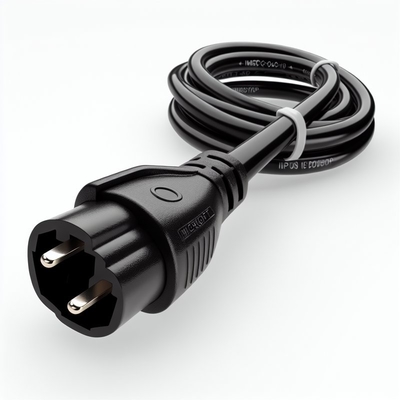 14AWG NEMA 5-15P to IEC C19 Power Cord for Servers and PDUs