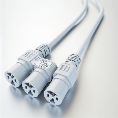 NEMA 5-15P zu 3-Wege 5-15R Leistungssplitter SJTW 16AWG