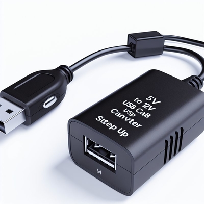 5V USB-Aufwärtswandler-Netzteil mit Zigarettenanzünder-Buchse für Fahrzeuggeräte