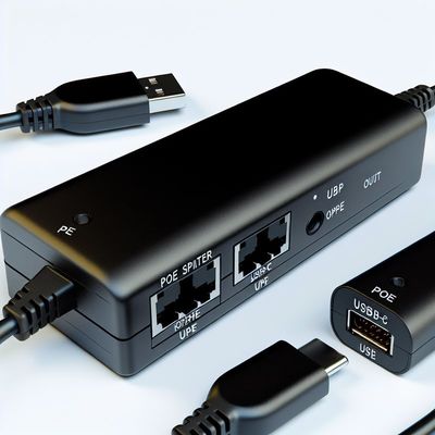 PoE-Splitter mit USB-C-Ausgang für Nicht-PoE-Geräte