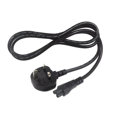 UK BS 1363 auf IEC C5 Netzkabel 250V 2,5A für Laptop-Netzteil