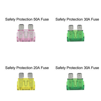 20A Inline-Flachsicherungshalter mit 12 AWG Draht für Kfz