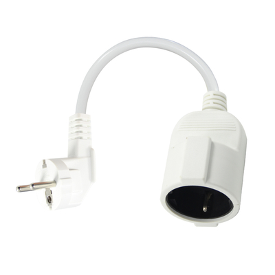 Schuko CEE 7 EU-Stromkabel 16A 250V von Mann zu Frau