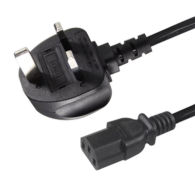 UK-Stecker auf IEC C13 Netzkabel 1,8M 250V 10A für Computermonitor