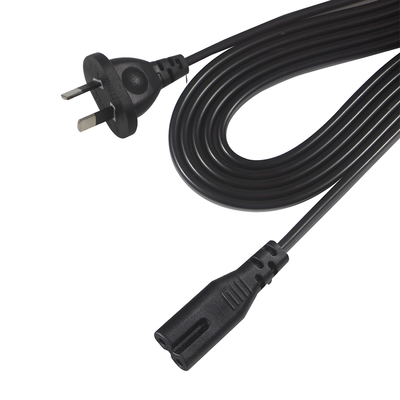 AU Stecker an C7 Stromkabel 2 Kern 1,8M 240V für Elektronik