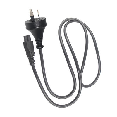 AU-Stecker auf IEC C5 Netzkabel 3-adrig 1,8 m 240 V 2,5 A australischer 3-poliger Kleeblatt-Kabel für Laptop-Adapter und Projektor