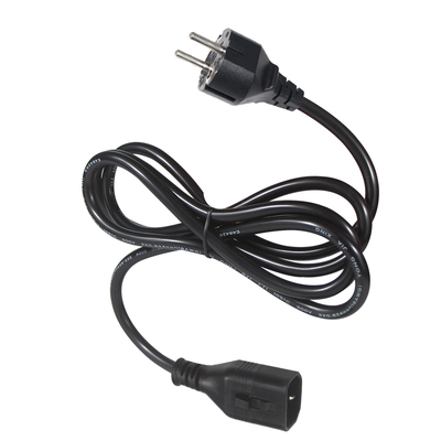 VDE H05VV-F 3G1.0mm2 Schuko zu C14 Stromkabel für Server