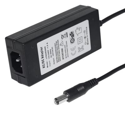 60W Desktop AC-DC Power Adapter IEC C8 Input for LED and Networking