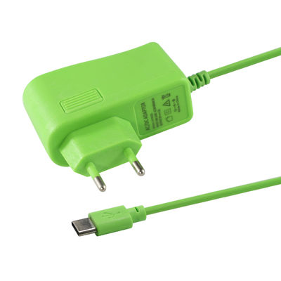12V 1A europäischer USB-C-Power-Adapter für LED-Streifen und CCTV-Kameras