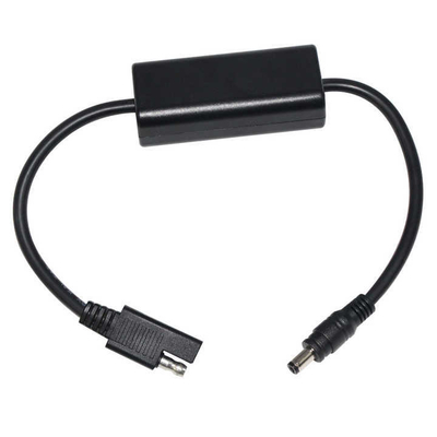 SAE-auf-DC-Stecker-Aufwärtswandler-Kabel 5V auf 12V Power-Boost-Adapter-Kabel für Solarpanel-Batteriepack-Auto-Motorrad-LED-Router