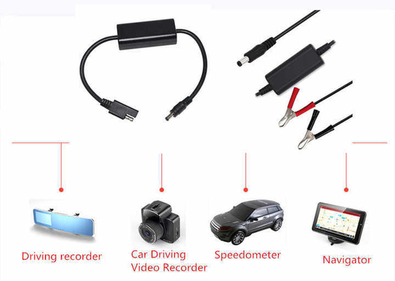 SAE-auf-DC-Stecker-Aufwärtswandler-Kabel 5V auf 12V Power-Boost-Adapter-Kabel für Solarpanel-Batteriepack-Auto-Motorrad-LED-Router