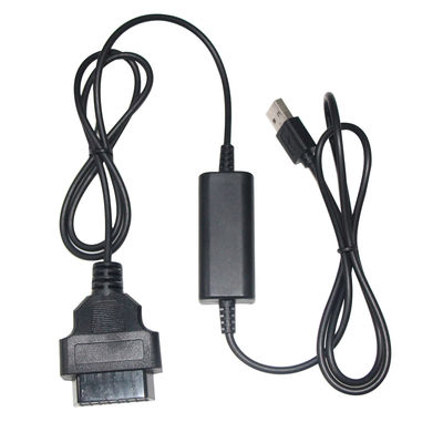 OBD-zu-USB-Stromadapter-Konverterkabel für Auto-DVR-Dashcam-GPS-Tracker-Telefonladegerät-Stromversorgung vom OBD2-Anschluss