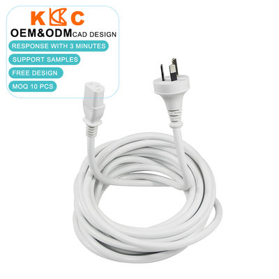 SAA 3-Pin nach IEC 60320 C13 Weibliches Australien Kabel 250 V Wechselstromkabel für Computer