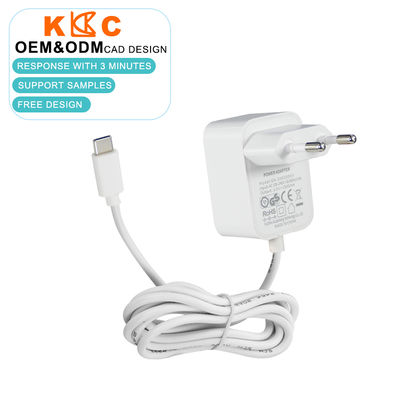 12V 3A Typ C Netzausrüstung 36W USB-C Ladegerät mit globalen Eingang