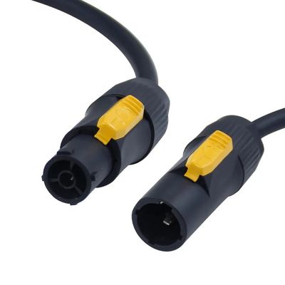 Verriegelbare PowerCon True1 Männlich-Fraulich 20A-Kabel für sichere und sichere Bühnenbeleuchtung