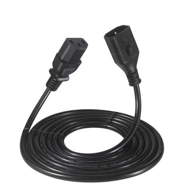 OEM 1.5M Computer AC Stromkabel IEC C14 Stecker zu IEC C13 weibliche Steckverbinder