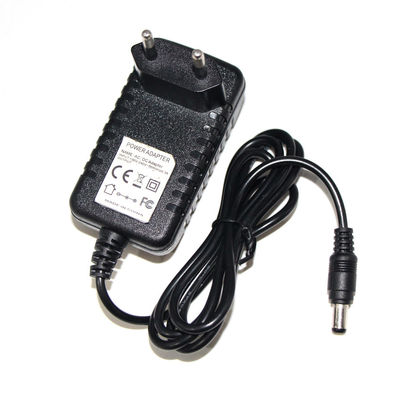 Weiß 1m 24AWG 12W Wandladegerät Kc 220V 1A Transformator Ac Dc 5,5*2,1mm Netzausrüstung 12V 2A 24W