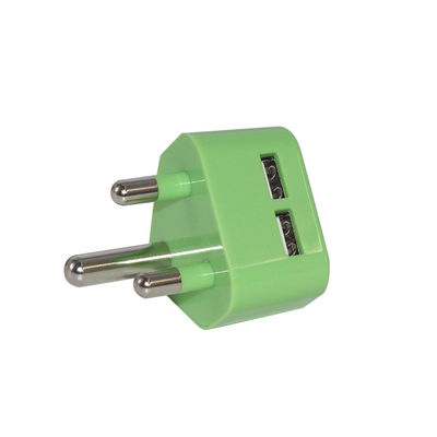 5V 2.1A USB-Power-Adapter für Mobiltelefone mit Südafrikanisch-Indianischem Stecker