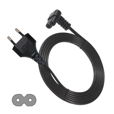 EU 2-Pin C7 Netzkabel 1,5m 250V 10A für Laptop