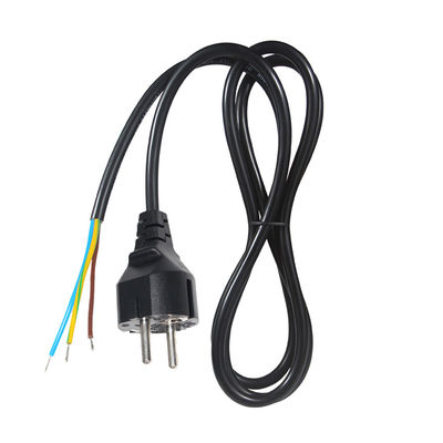 16a 250v Stromkabel Schuko Stecker H05vv F Vde H05vv-f Europäisches Eu 3 Pin Kema-keur Kabel Band Ende
