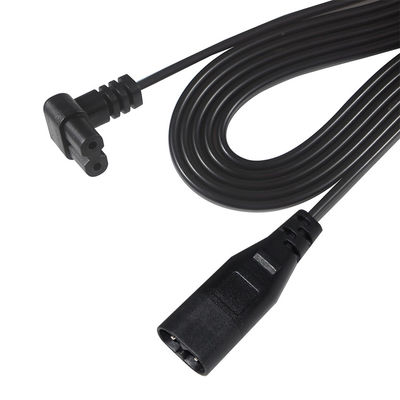 C8 Mann zu Frau Kurz 0,6M Stromversorgung Kabel Schnur Abbildung 8 C7 2 Pin Kern Ac Nispt 18Awg Stecker