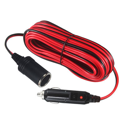Automobil Zigarrenanzüchter Männlich-Frauliche Steckdose Zigarrenzüchterkabel Adapter 1.2M SPT-2 16AWG 12V für Fahrzeugstromversorgung