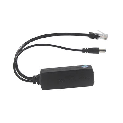 PoE Splitter mit Gleichspannungsausgang - 48V bis 12V/9V/5V Step Down Power Over Ethernet Converter für IP-Kamera, Raspberry Pi, Access Point