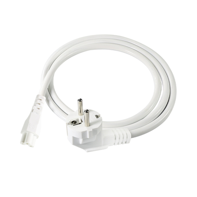 EU-Stecker auf IEC C5 Netzkabel - Europäisches 2-poliges AC-Kabel für Laptop-Netzteil, Notebook, Projektor, 2,5A 250V Kleeblatt-Anschluss