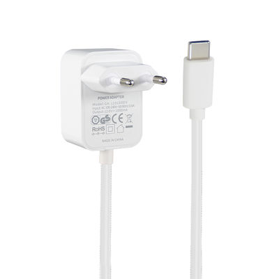 12V 1A EU-USB-C-Power-Adapter mit 1m Kabel