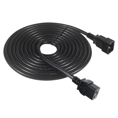 IEC320 C19 auf C20 Netzkabel 16A 250V 0,8m Hochleistungs
